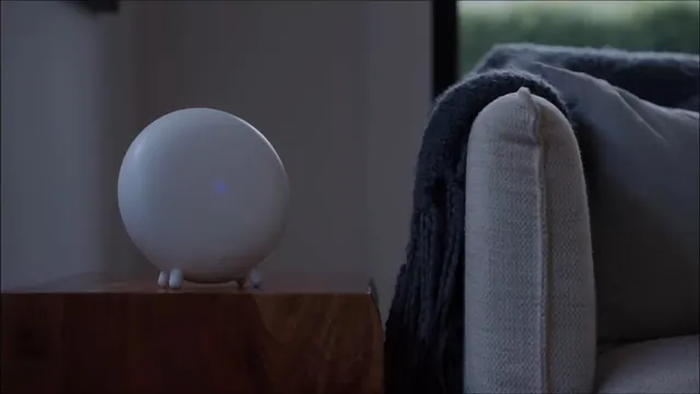 Still from the film The home that protects itself